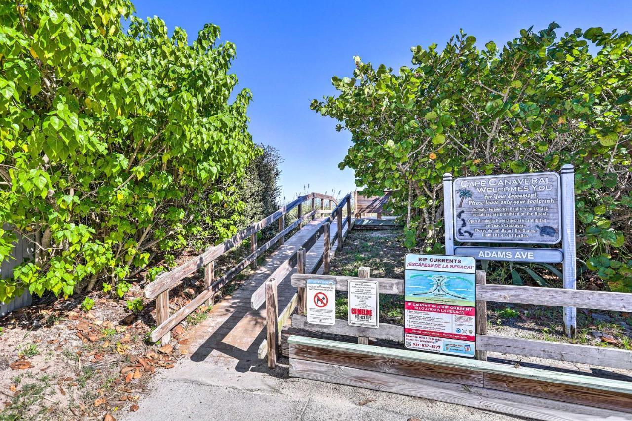 Cape Canaveral Home With Balcony Walk To Beach Eksteriør bilde